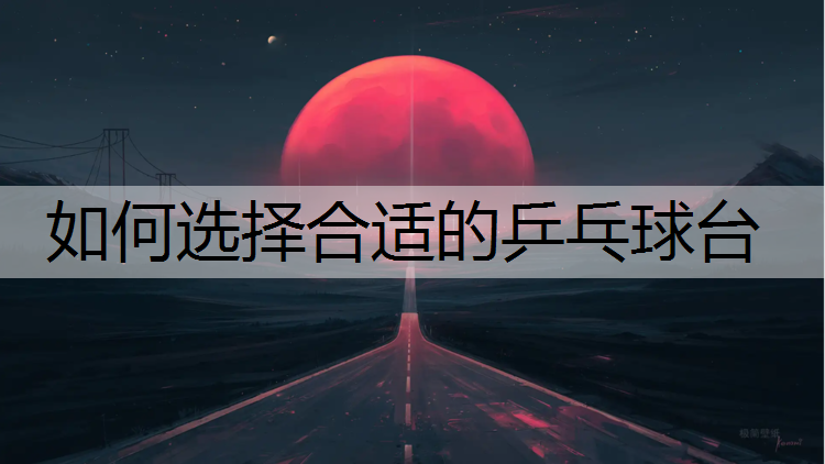 如何选择合适的乒乓球台